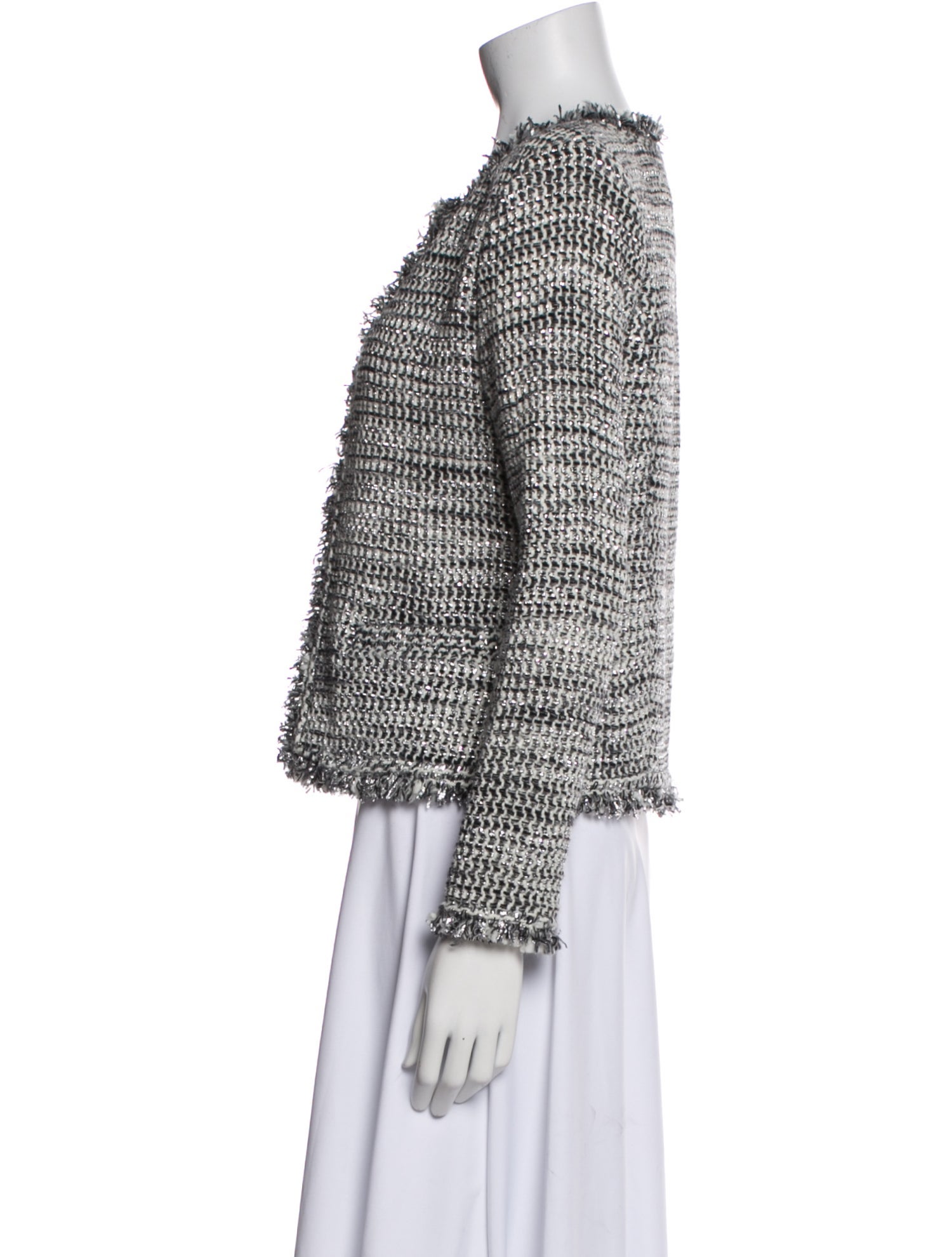 Iro Tweed Pattern Evening Jacket