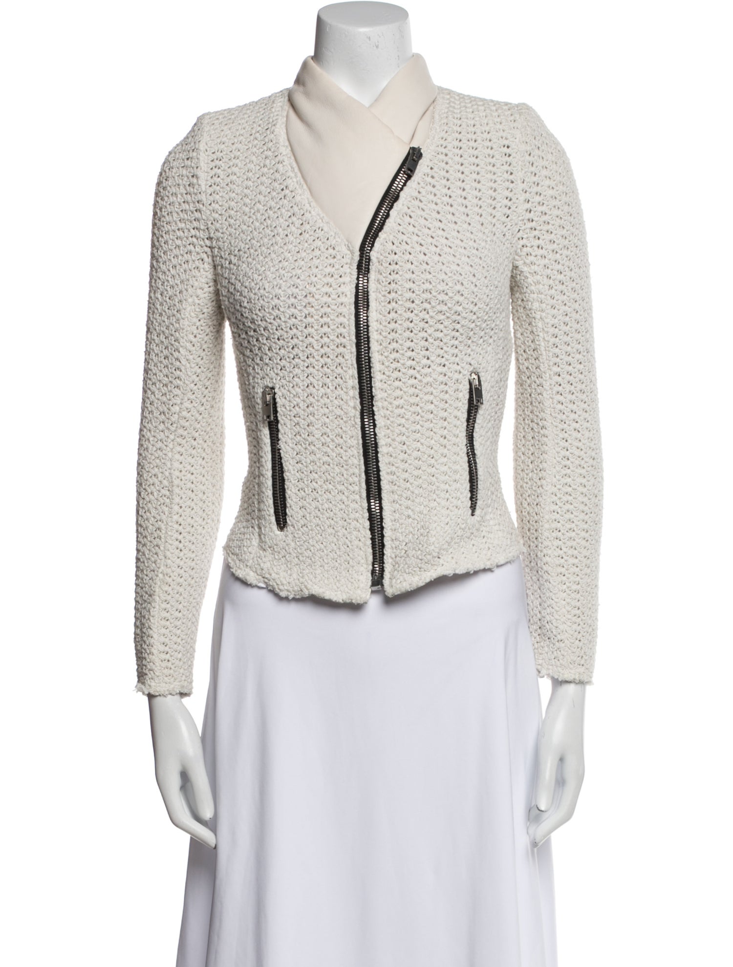 Iro Tweed Pattern Jacket