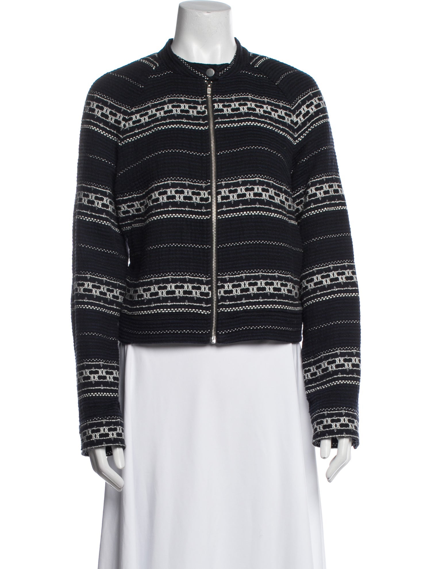 A.L.C. Striped Evening Jacket