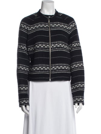 A.L.C. Striped Evening Jacket