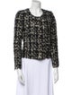 Iro Wool Tweed Pattern Evening Jacket