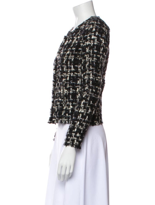 Iro Wool Tweed Pattern Evening Jacket