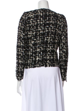 Iro Wool Tweed Pattern Evening Jacket
