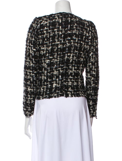 Iro Wool Tweed Pattern Evening Jacket