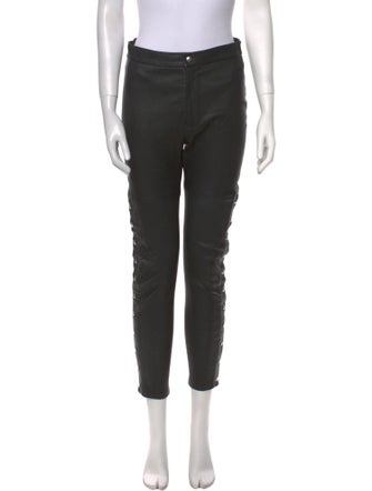 Iro Lamb Leather Skinny Leg Pants