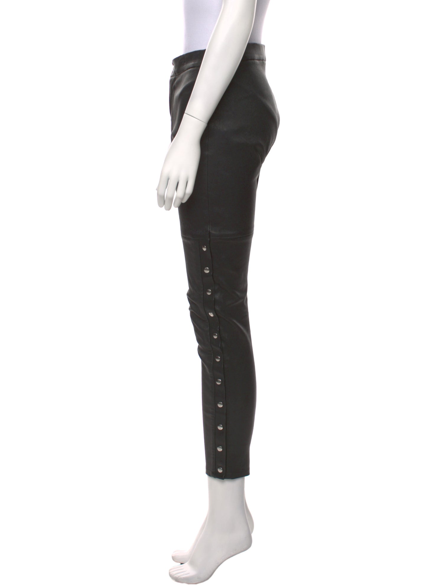 Iro Lamb Leather Skinny Leg Pants