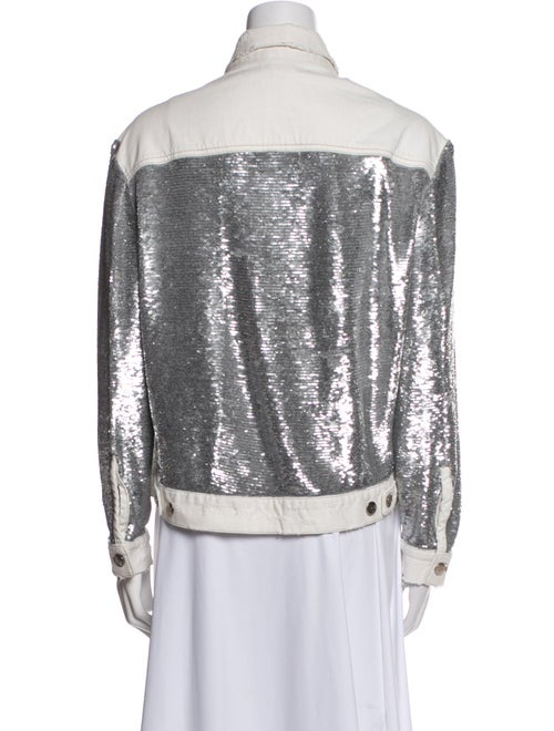 Iro Colorblock Pattern Jacket