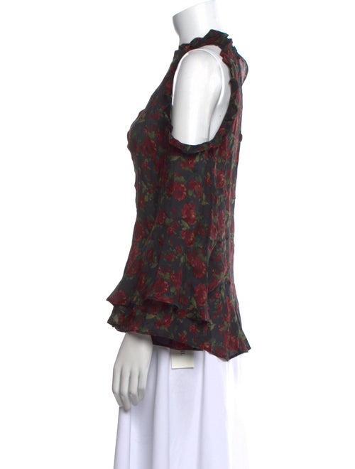 Iro Silk Floral Print Blouse