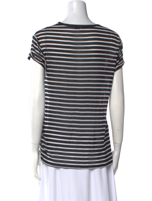 Iro Striped Scoop Neck T-Shirt