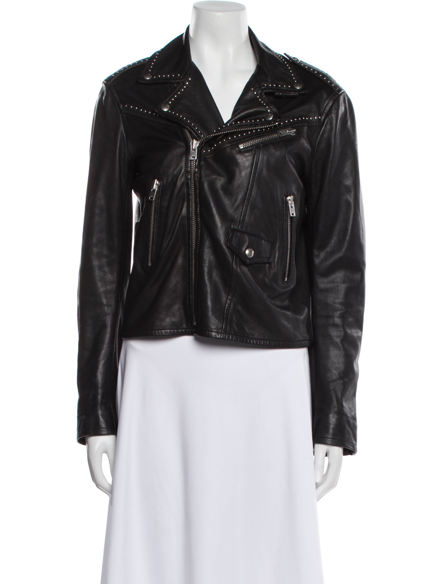 Iro Lambskin Biker Jacket
