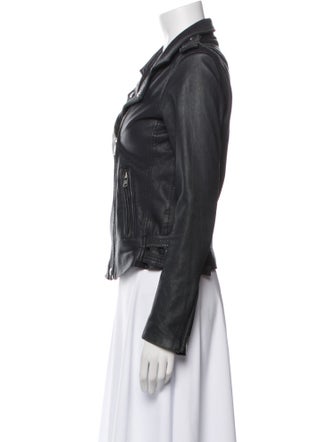 Iro Lamb Leather Biker Jacket
