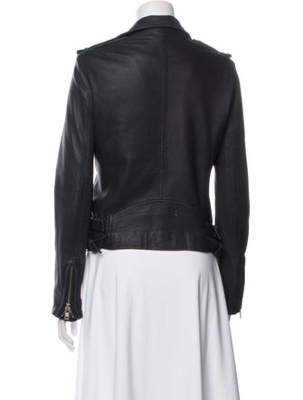 Iro Lamb Leather Biker Jacket