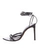 Iro Patent Leather Slingback Sandals