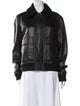 Iro Lamb Leather Fur Jacket