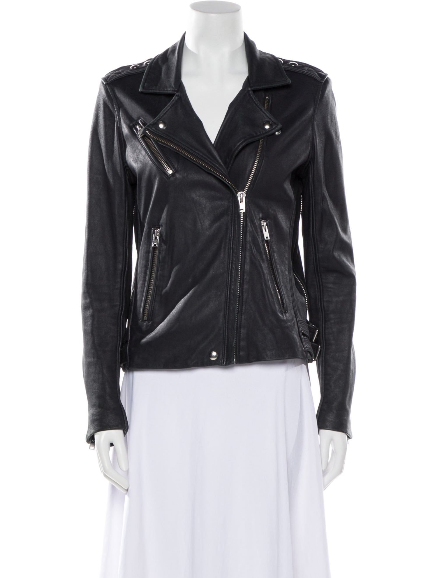 Iro Lamb Leather Biker Jacket