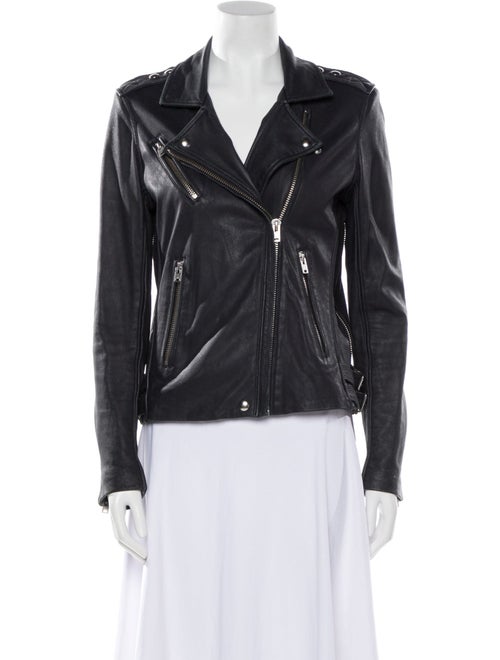 Iro Lamb Leather Biker Jacket