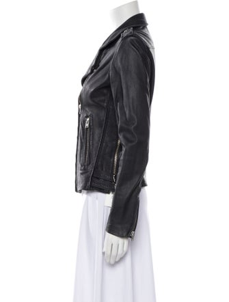 Iro Lamb Leather Biker Jacket