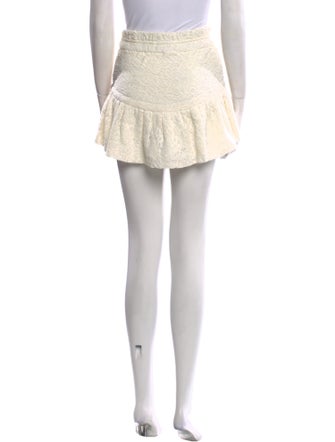Iro Crochet Trim Mini Skirt