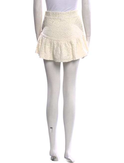 Iro Crochet Trim Mini Skirt