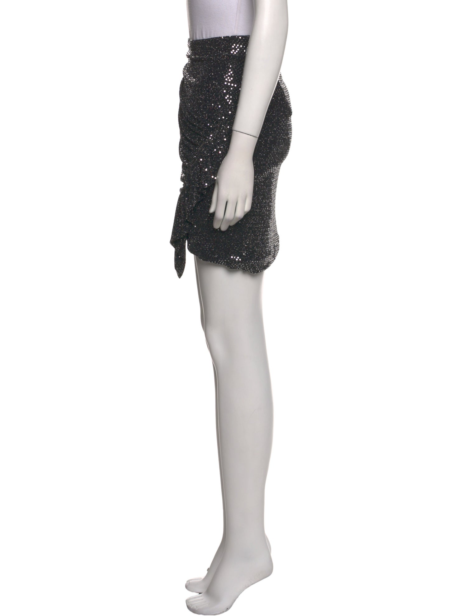 Iro Glitter Accents Mini Skirt w/ Tags
