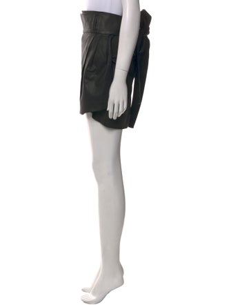 Iro Lamb Leather Mini Skirt