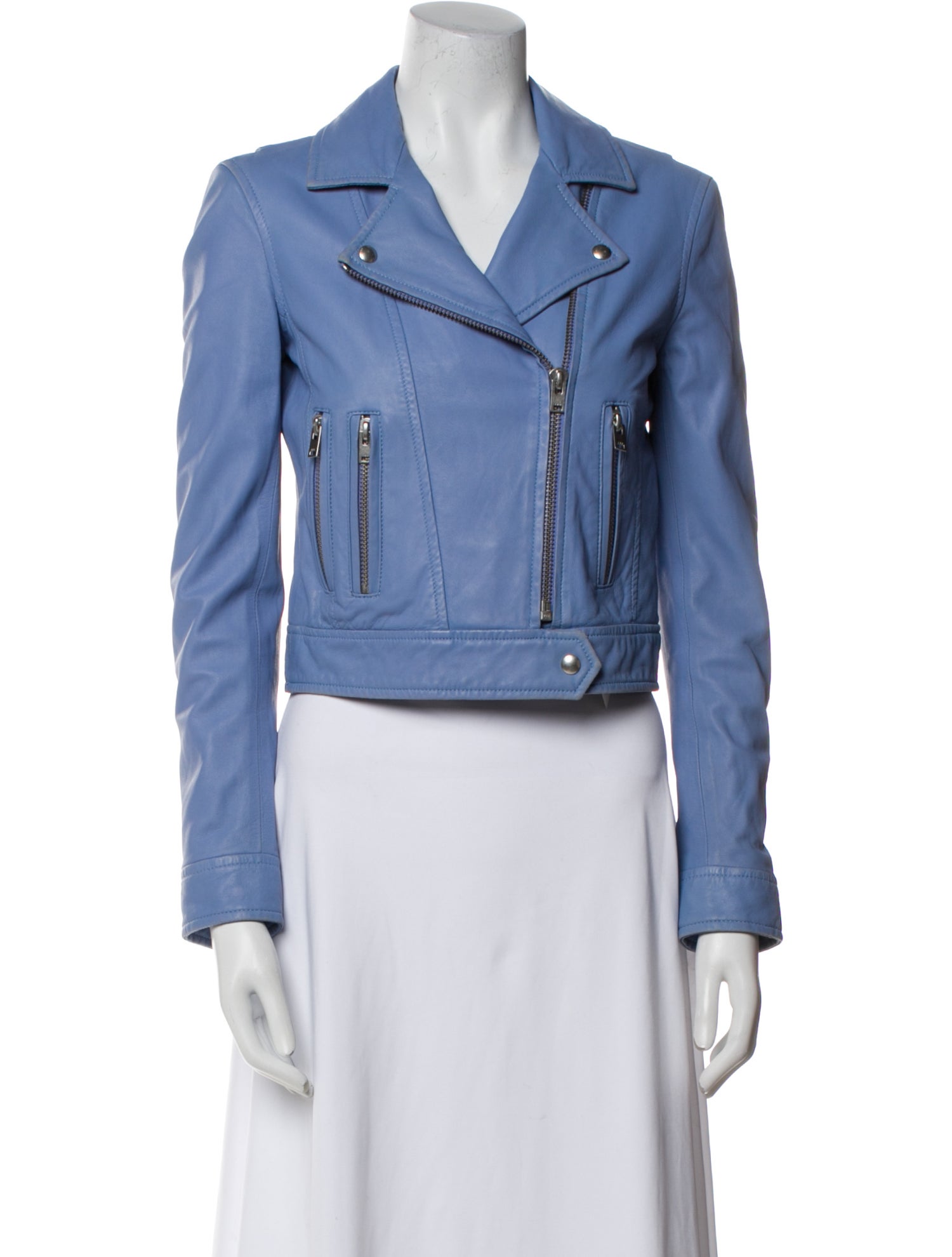 Iro Lamb Leather Biker Jacket