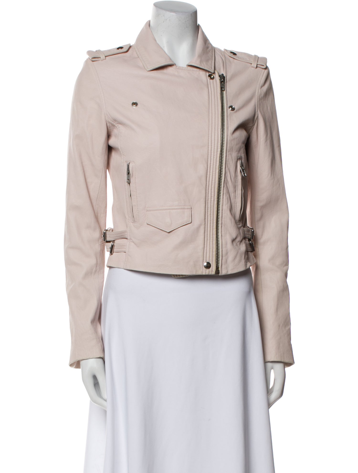 Iro Lamb Leather Biker Jacket