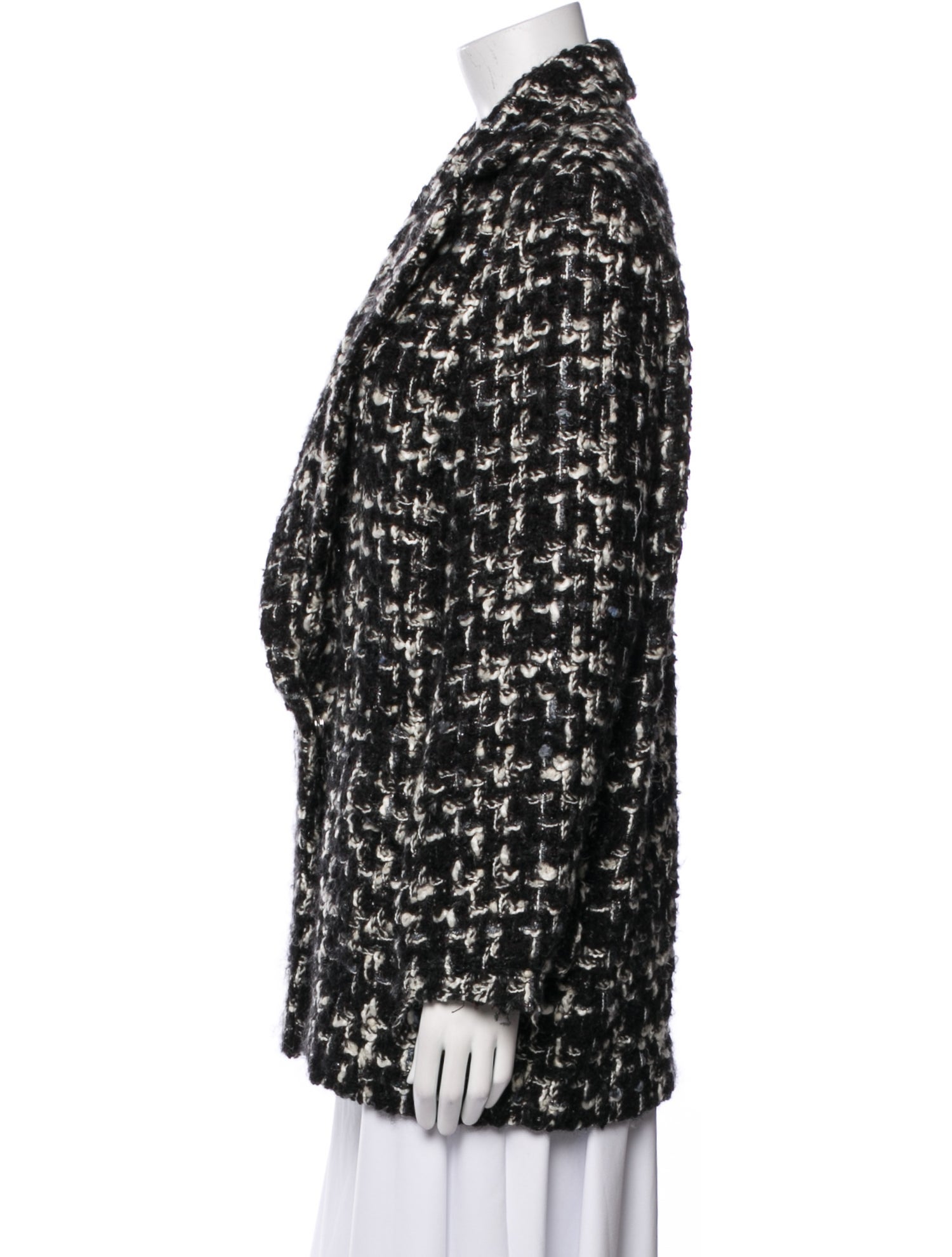 Iro Plaid Print Blazer