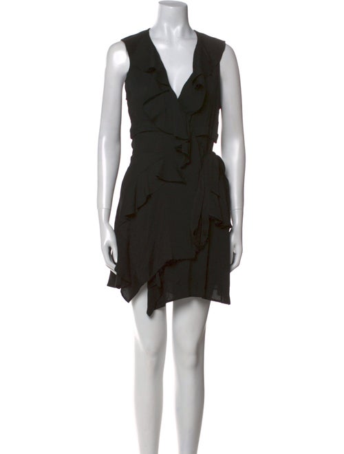 Iro V-Neck Mini Dress