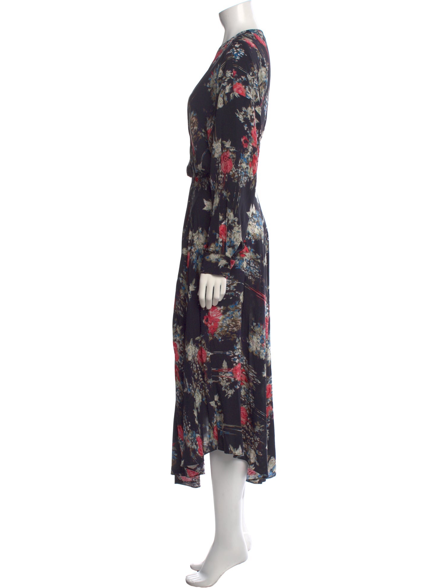 Iro Floral Print Long Dress