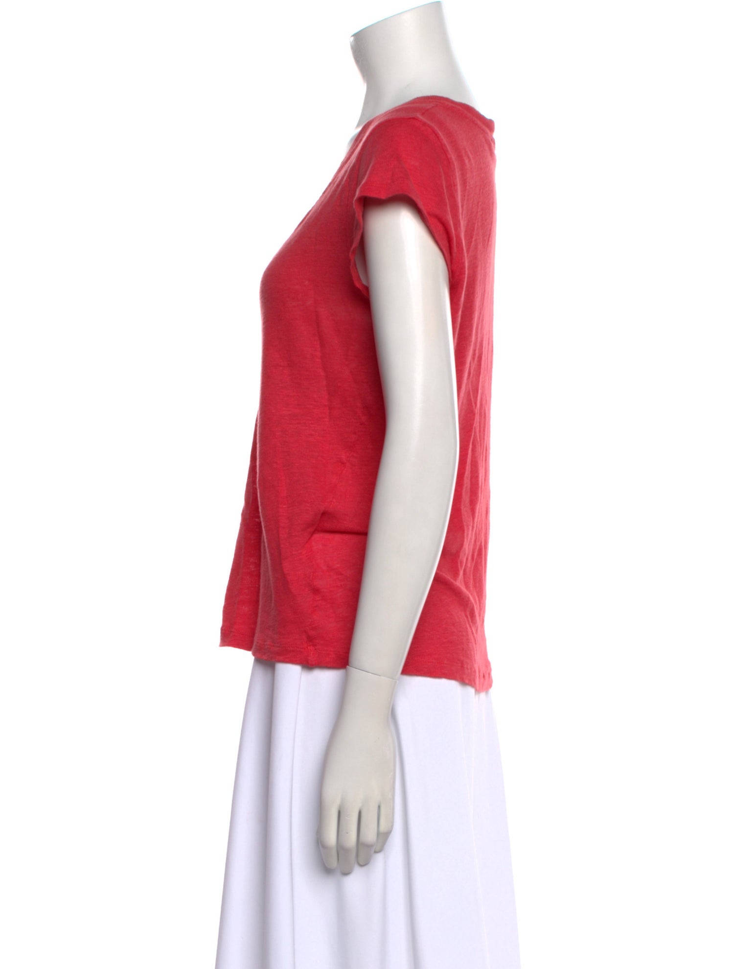 Iro Linen V-Neck T-Shirt