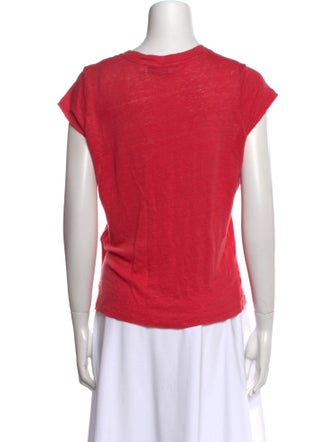 Iro Linen V-Neck T-Shirt