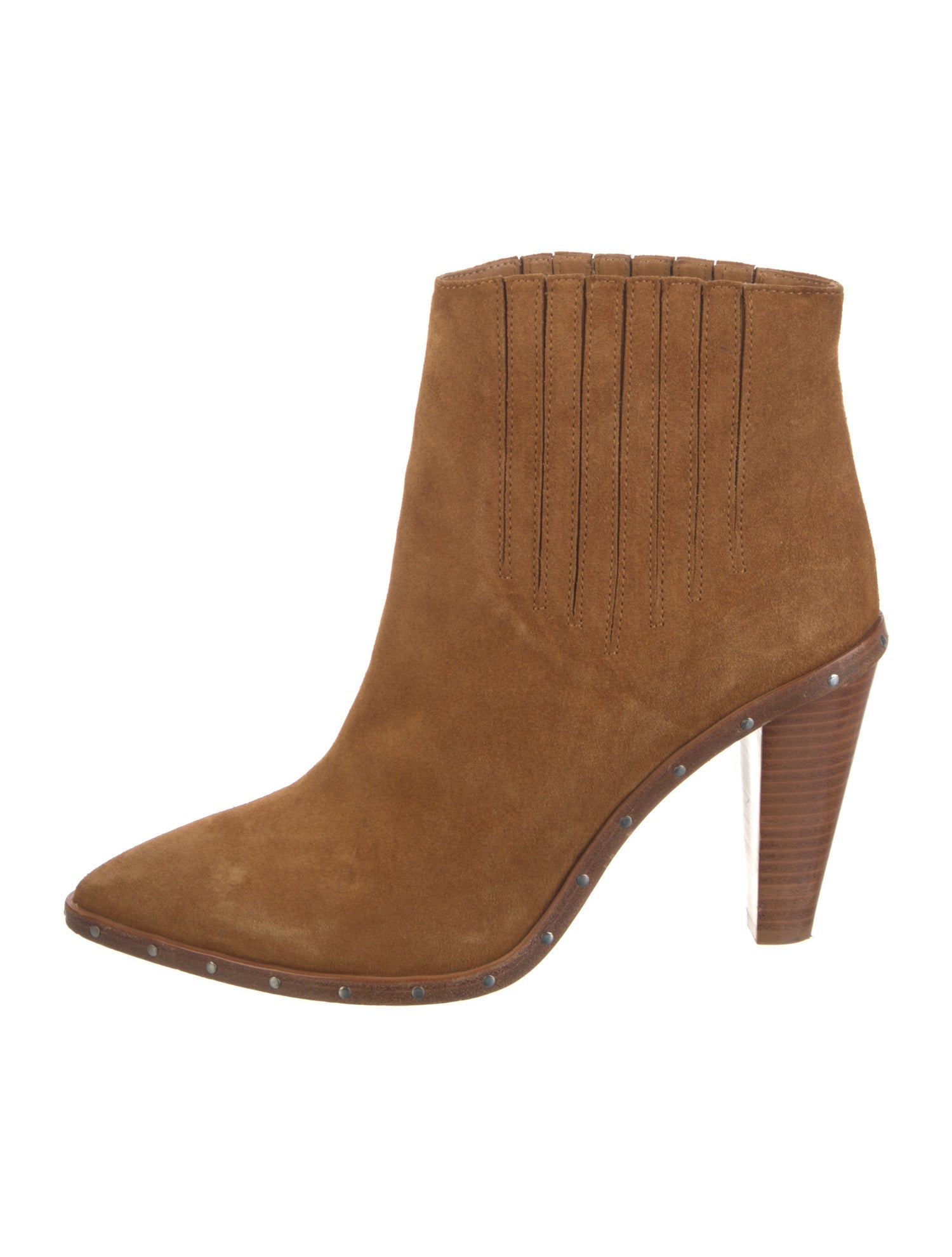 Iro Suede Studded Accents Boots