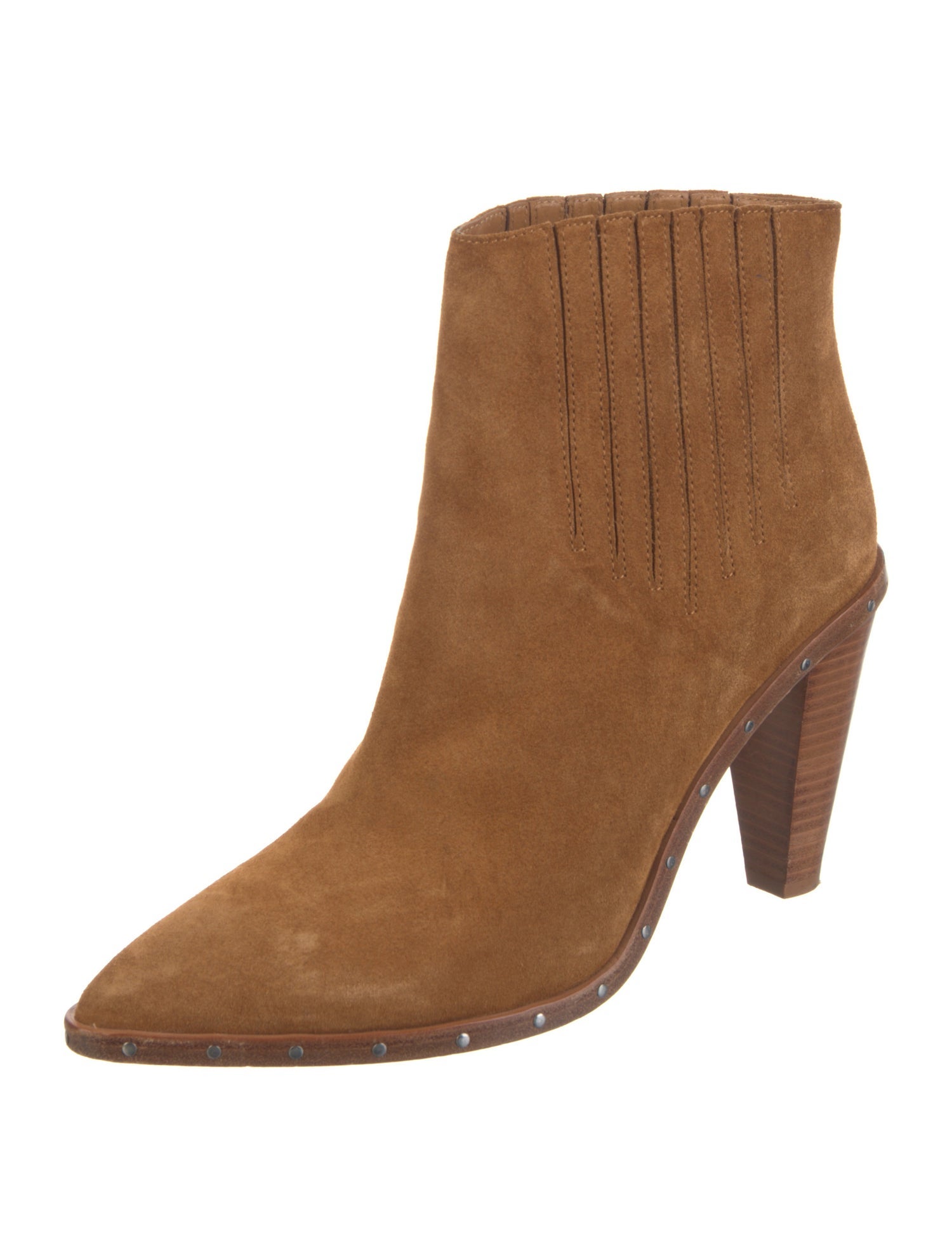 Iro Suede Studded Accents Boots
