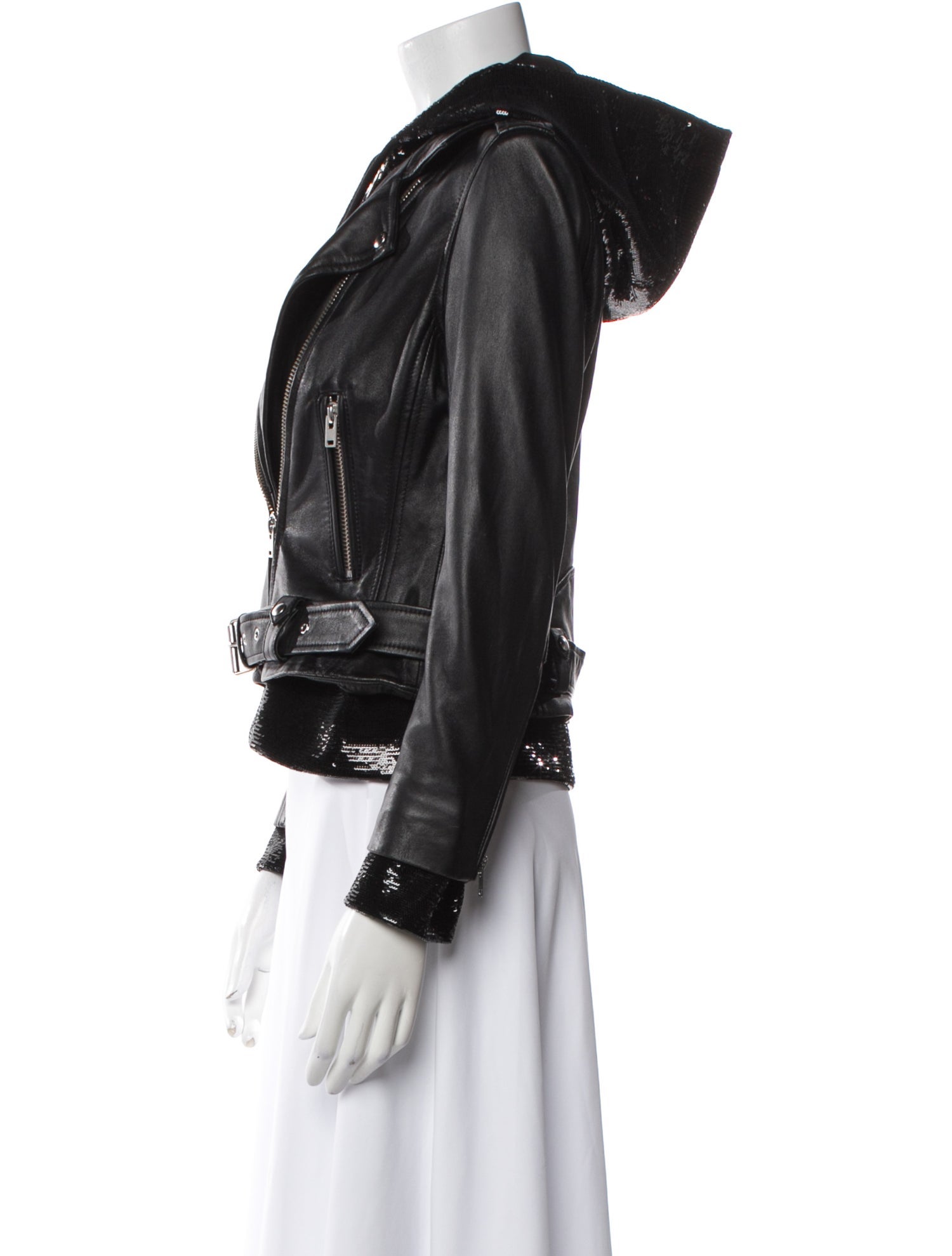 Iro Lamb Leather Biker Jacket