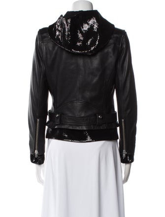 Iro Lamb Leather Biker Jacket