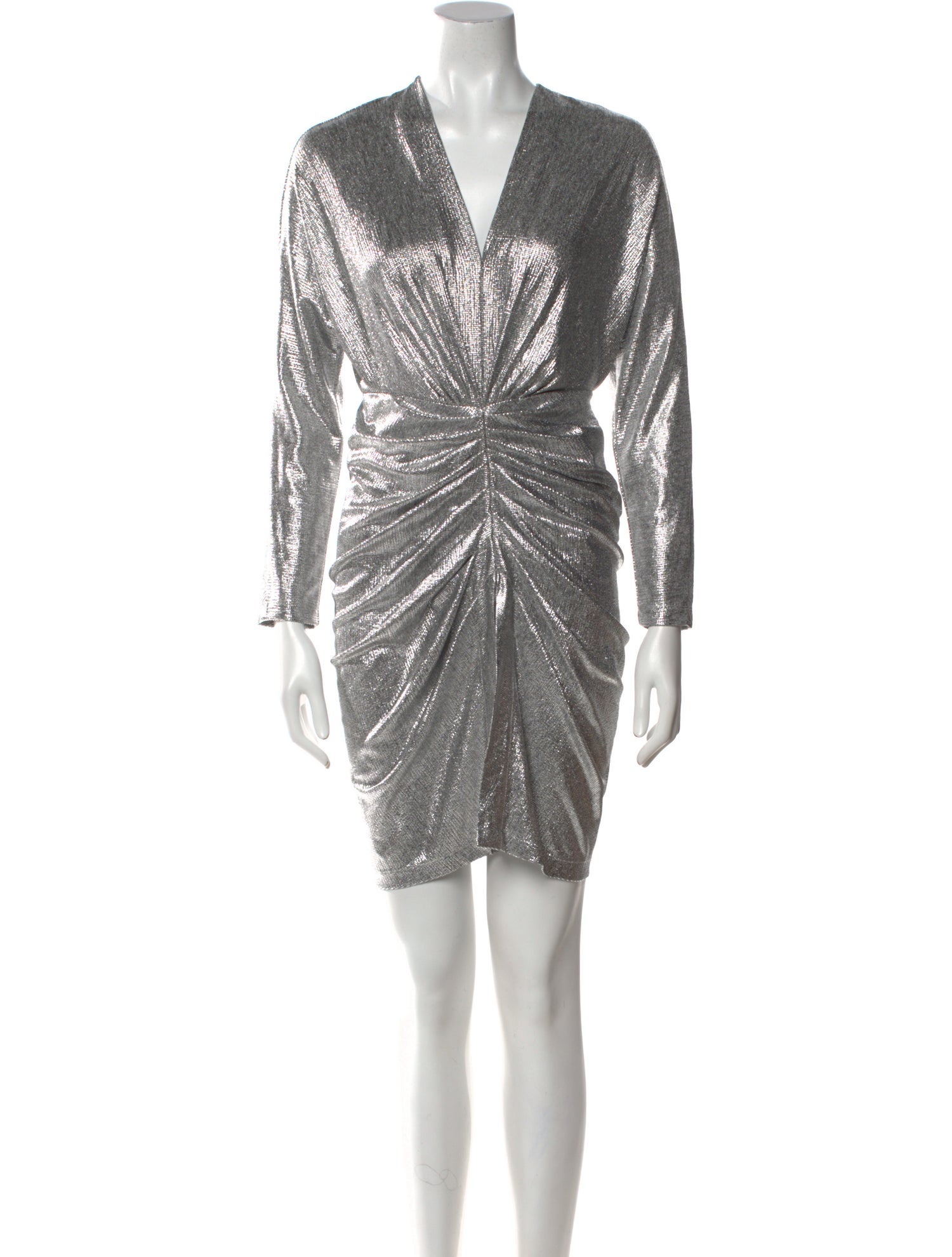 Iro V-Neck Mini Dress