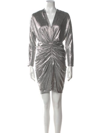 Iro V-Neck Mini Dress