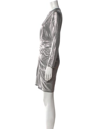 Iro V-Neck Mini Dress