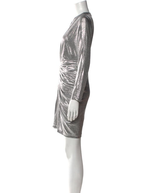 Iro V-Neck Mini Dress