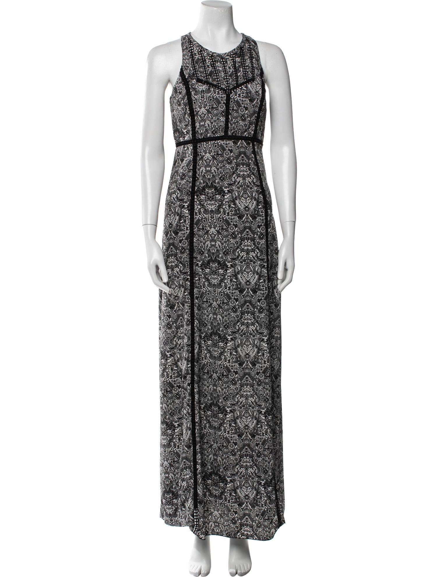 Iro Printed Long Dress
