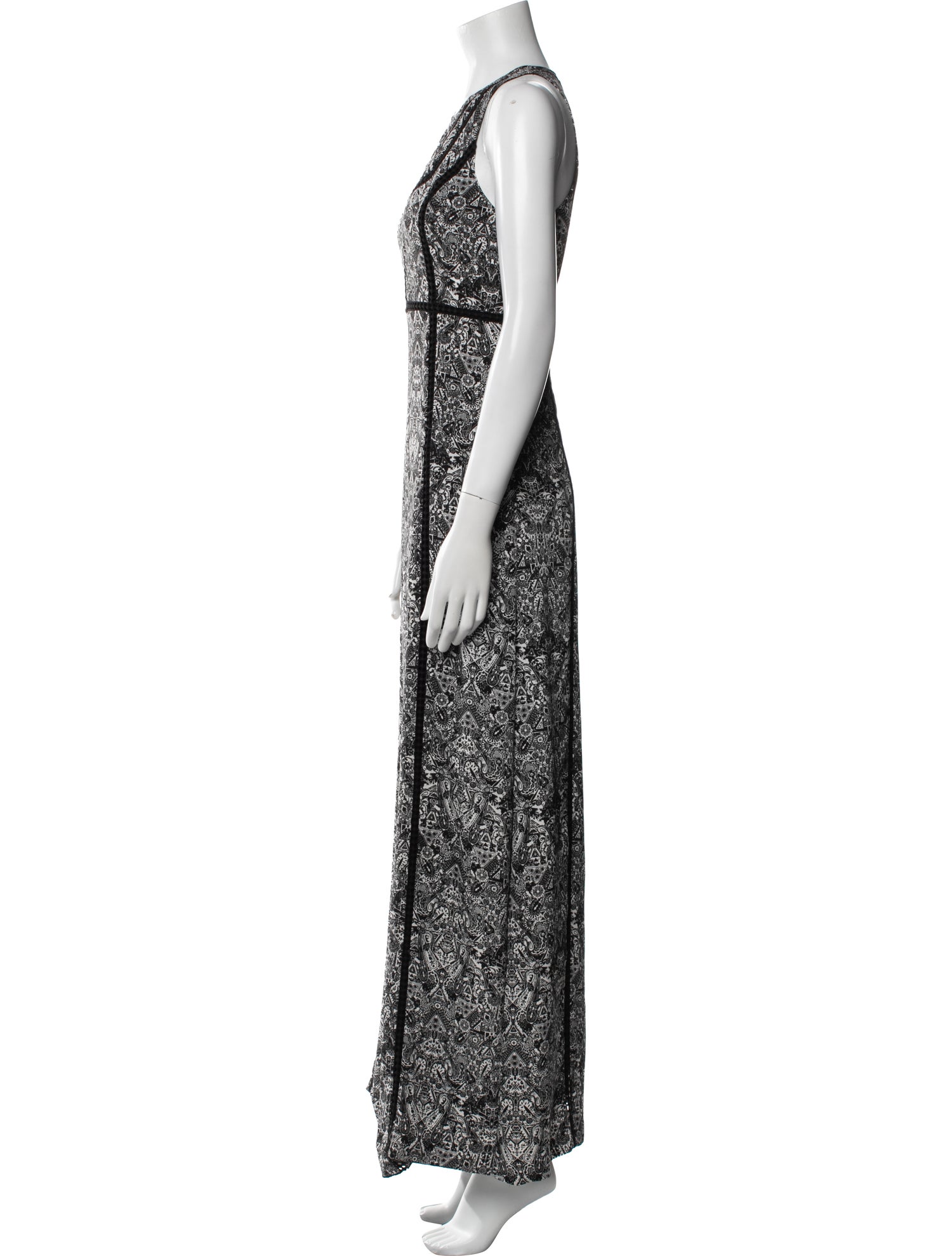 Iro Printed Long Dress