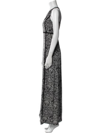 Iro Printed Long Dress