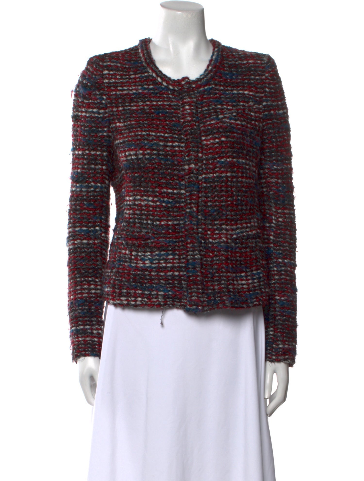 Iro Striped Scoop Neck Sweater