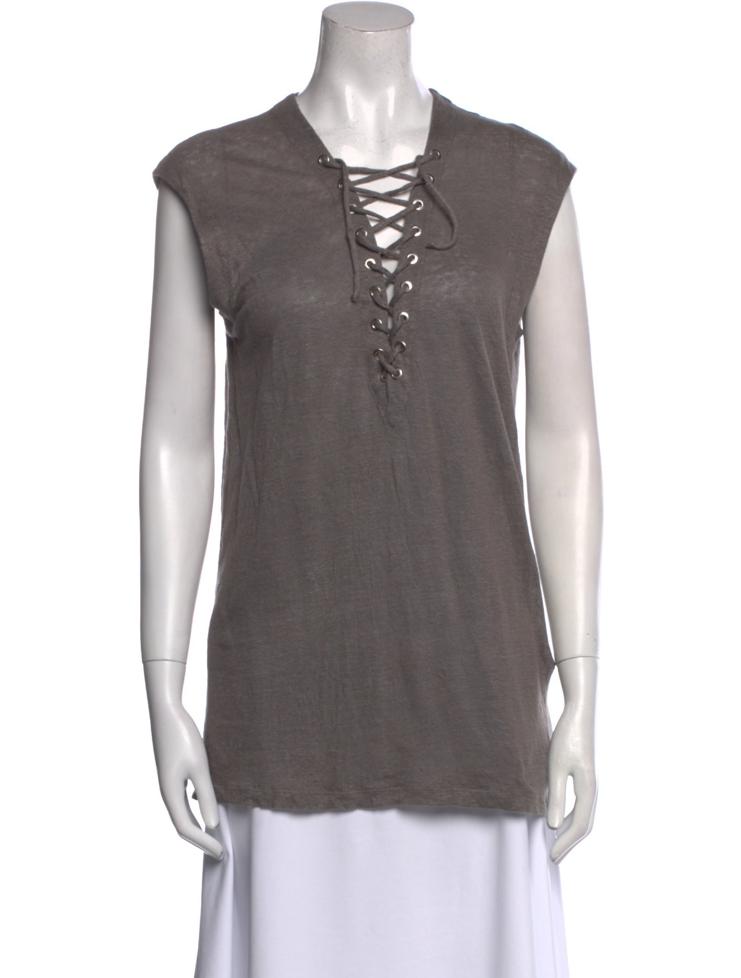 Iro Linen V-Neck Tunic