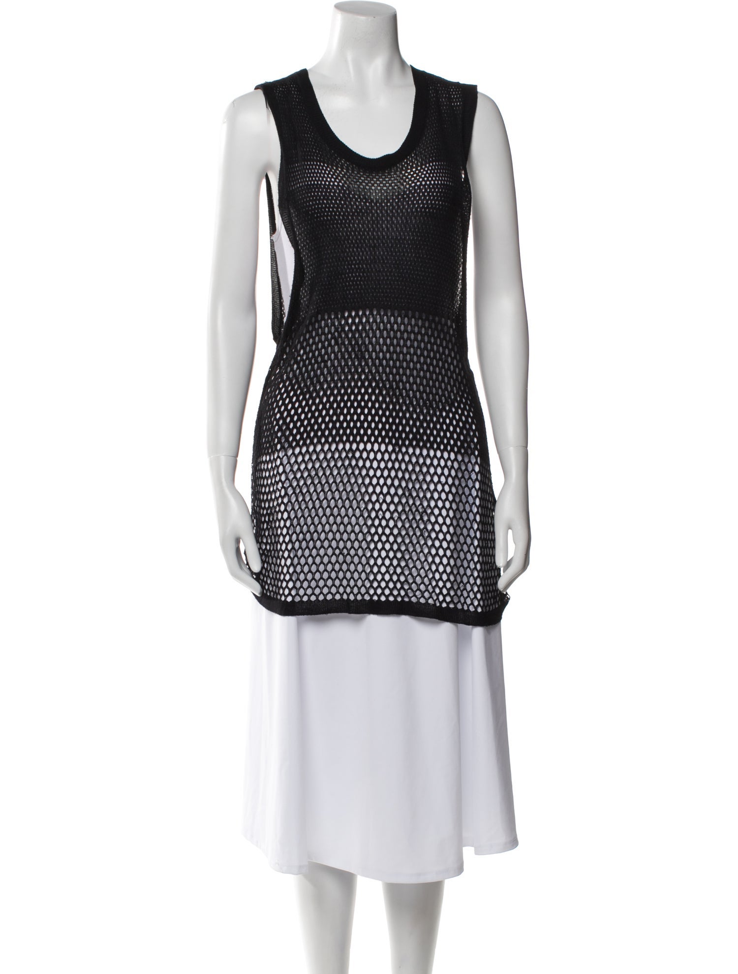 Iro Printed Scoop Neck Tunic