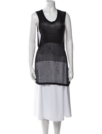 Iro Printed Scoop Neck Tunic