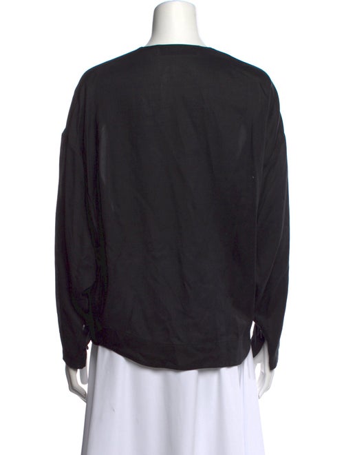 Iro V-Neck Long Sleeve Blouse