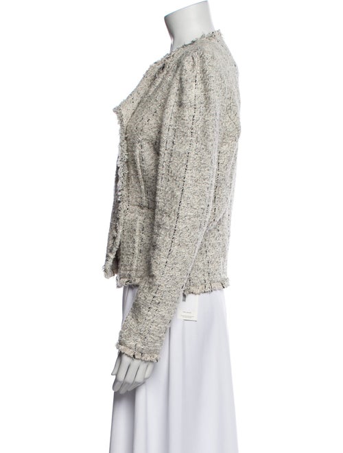 Iro Tweed Pattern Blazer