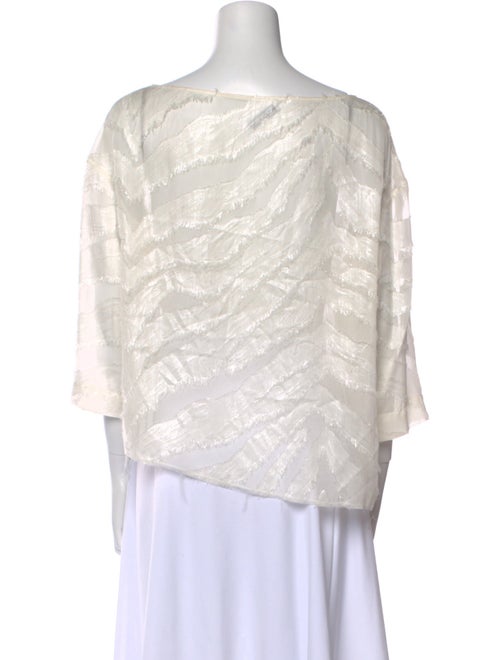 Iro Silk Scoop Neck Blouse